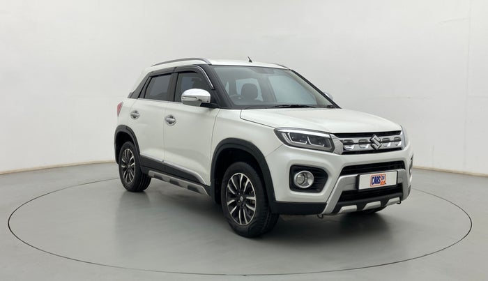 2022 Maruti Vitara Brezza ZXI PLUS AT SHVS, Petrol, Automatic, 7,475 km, Right Front Diagonal