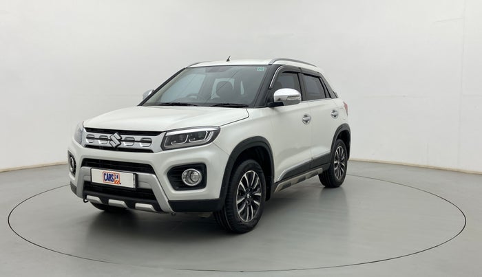 2022 Maruti Vitara Brezza ZXI PLUS AT SHVS, Petrol, Automatic, 7,475 km, Left Front Diagonal