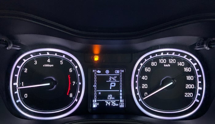 2022 Maruti Vitara Brezza ZXI PLUS AT SHVS, Petrol, Automatic, 7,475 km, Odometer Image