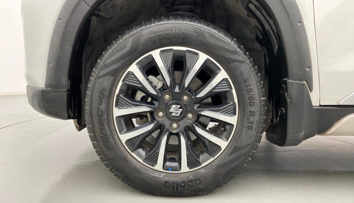 2022 Maruti Vitara Brezza ZXI PLUS AT SHVS, Petrol, Automatic, 7,475 km, Left Front Wheel