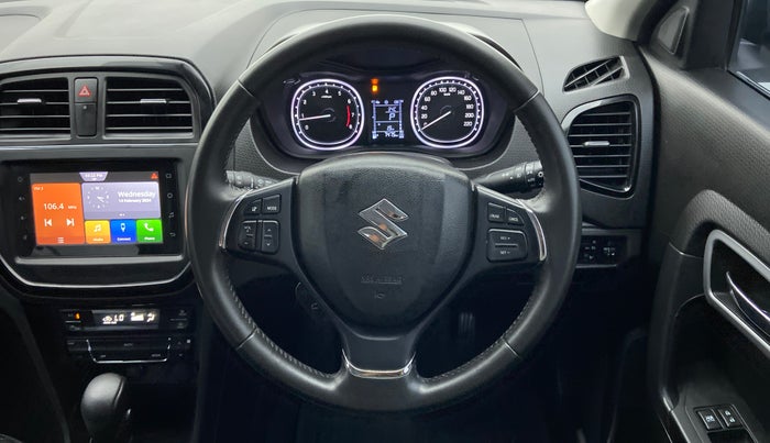 2022 Maruti Vitara Brezza ZXI PLUS AT SHVS, Petrol, Automatic, 7,475 km, Steering Wheel Close Up