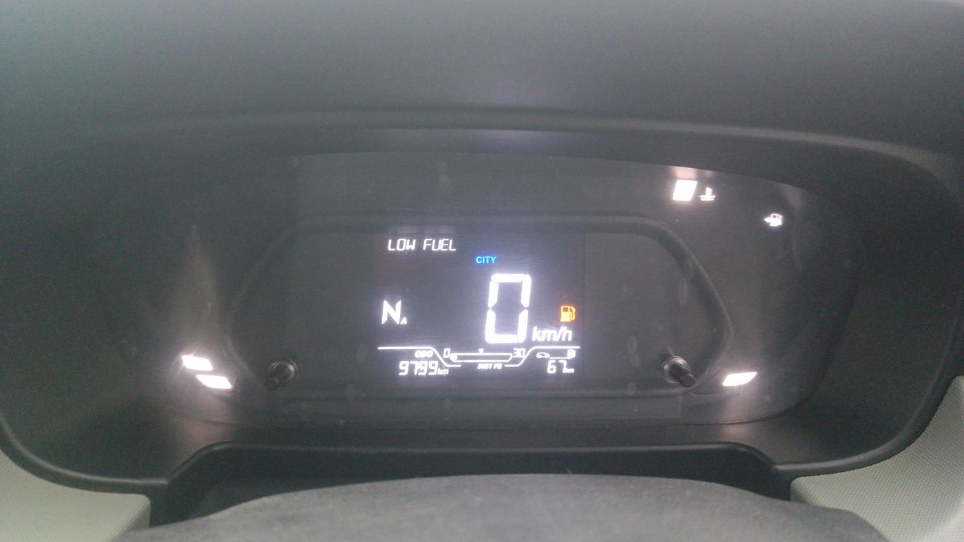 2024 Tata PUNCH ADVENTURE AMT, Petrol, Automatic, 9,799 km, Odometer Image
