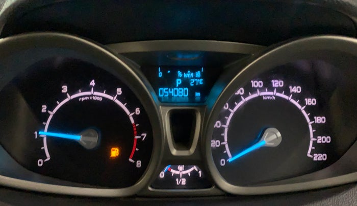 2014 Ford Ecosport TITANIUM 1.5L PETROL AT, Petrol, Automatic, 54,050 km, Odometer Image