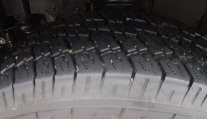 2024 Mahindra Thar LX P 2WD AT HT, Petrol, Automatic, 11,232 km, Left Front Tyre Tread