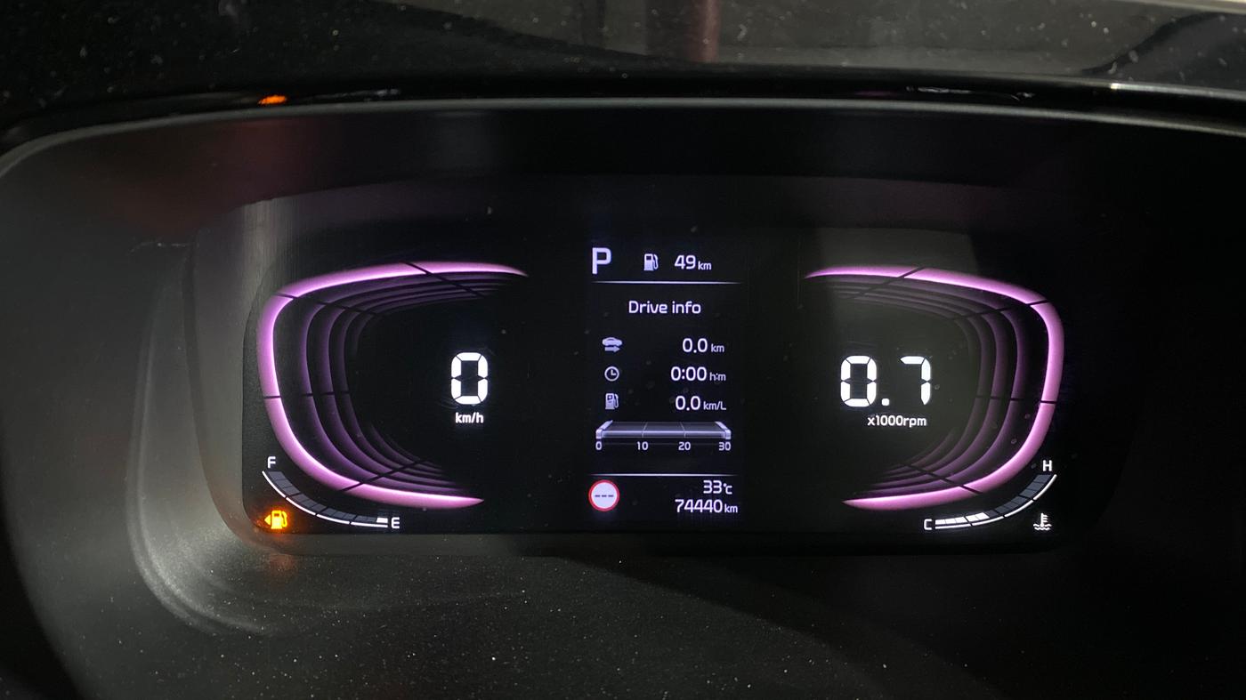2022 KIA CARENS LUXURY PLUS 1.5 DIESEL AT 7 STR, Diesel, Automatic, 74,424 km, Odometer Image