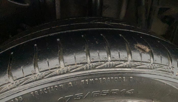 2017 Tata Tiago XZ PETROL, Petrol, Manual, 49,870 km, Left Rear Tyre Tread
