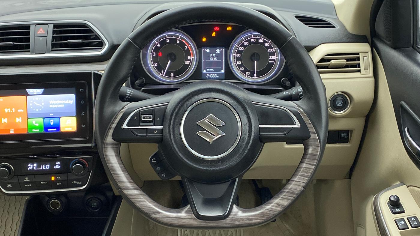 2022 Maruti Dzire ZXI CNG, CNG, Manual, 24,022 km, Steering Wheel Close Up