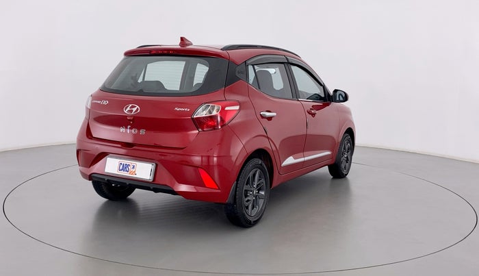 2020 Hyundai GRAND I10 NIOS SPORTZ PETROL, Petrol, Manual, 23,870 km, Right Back Diagonal