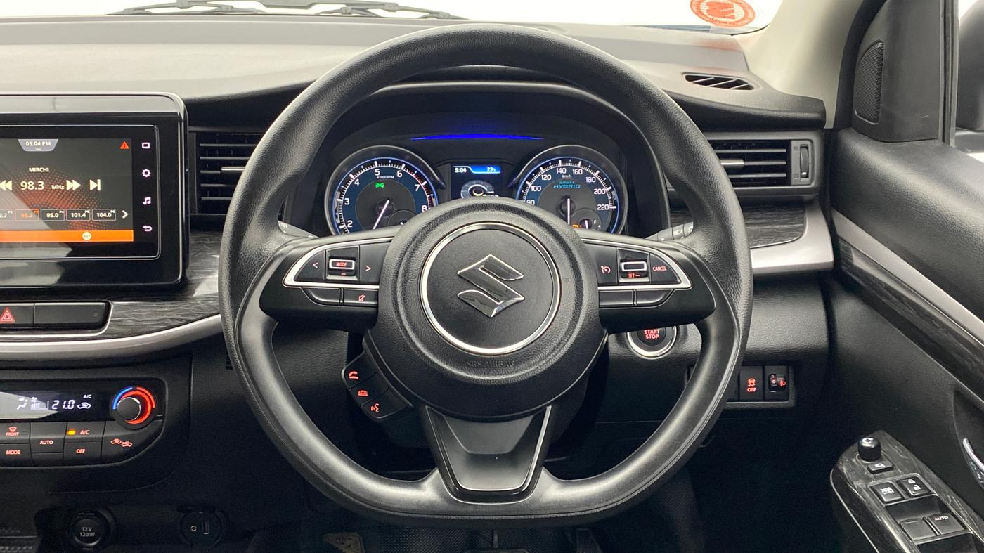2021 Maruti XL6 ZETA AT, Petrol, Automatic, 25,488 km, Steering Wheel Close Up
