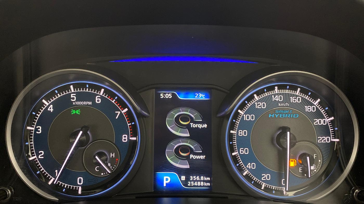 2021 Maruti XL6 ZETA AT, Petrol, Automatic, 25,488 km, Odometer Image