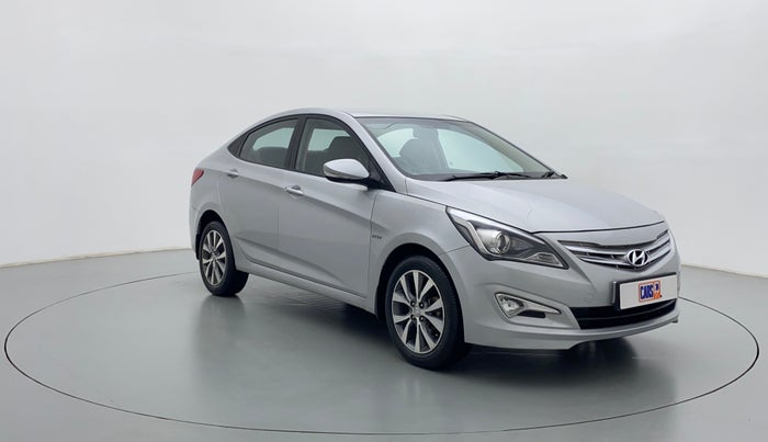 2017 Hyundai Verna FLUIDIC 1.6 SX VTVT, Petrol, Manual, 43,152 km, Right Front Diagonal