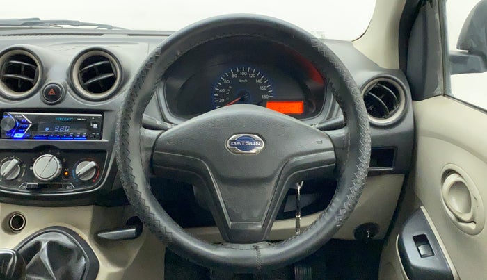 2016 Datsun Go Plus T, CNG, Manual, 67,095 km, Steering Wheel Close Up