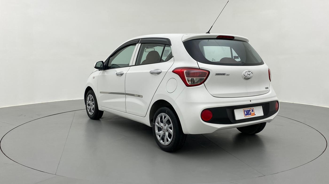 2017 Hyundai Grand i10 MAGNA 1.2 KAPPA VTVT, Petrol, Manual, 42,874 km, Left Back Diagonal