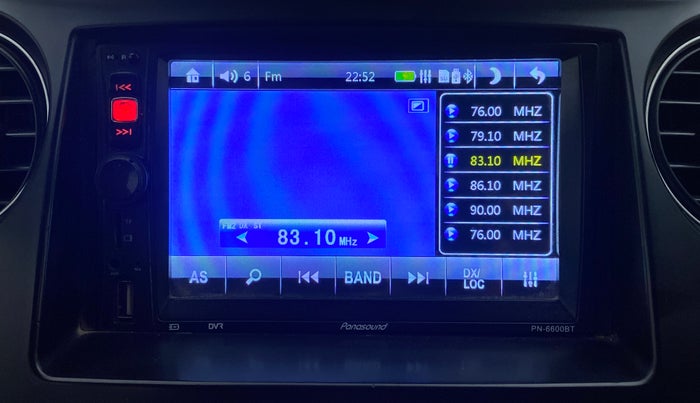 2017 Hyundai Grand i10 MAGNA 1.2 KAPPA VTVT, Petrol, Manual, 42,874 km, Infotainment System