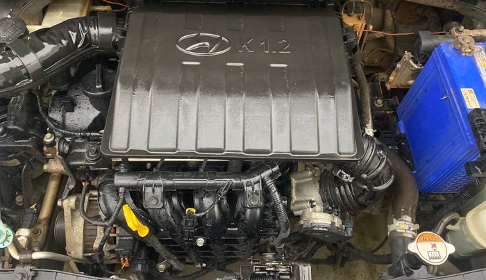 2016 Hyundai Grand i10 ASTA (O) 1.2 KAPPA VTVT, Petrol, Manual, 33,518 km, Engine View