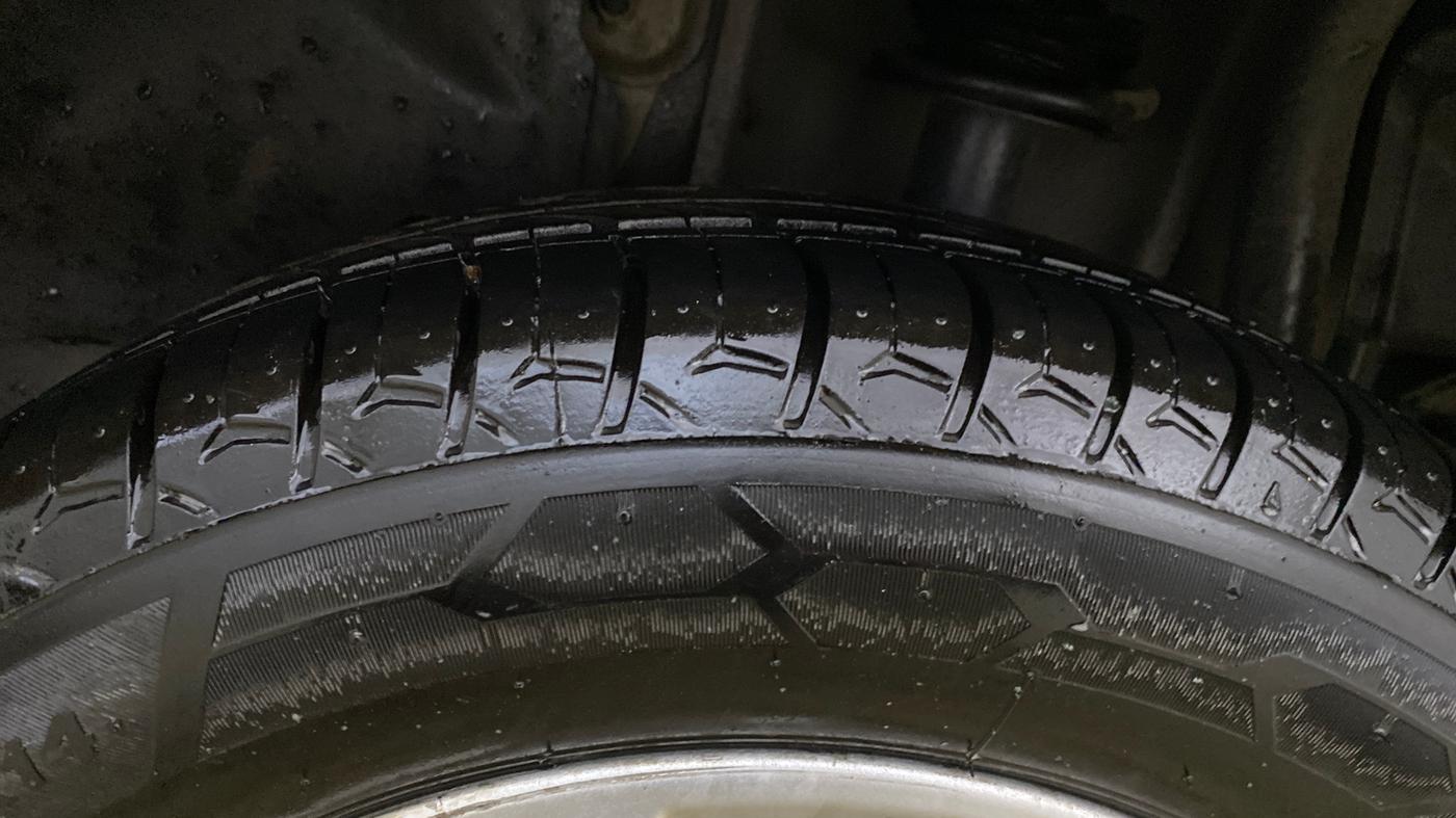 2017 Tata Tiago XZ PETROL, Petrol, Manual, 60,691 km, Left Rear Tyre Tread