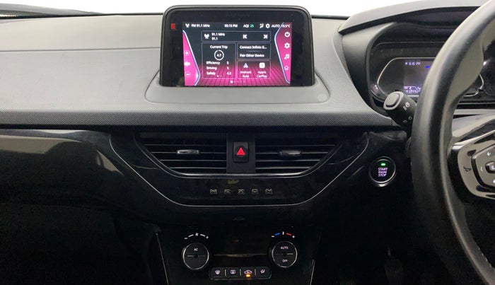 2022 Tata NEXON XZ PLUS (HS) PETROL DARK EDITION, Petrol, Manual, 24,088 km, Air Conditioner