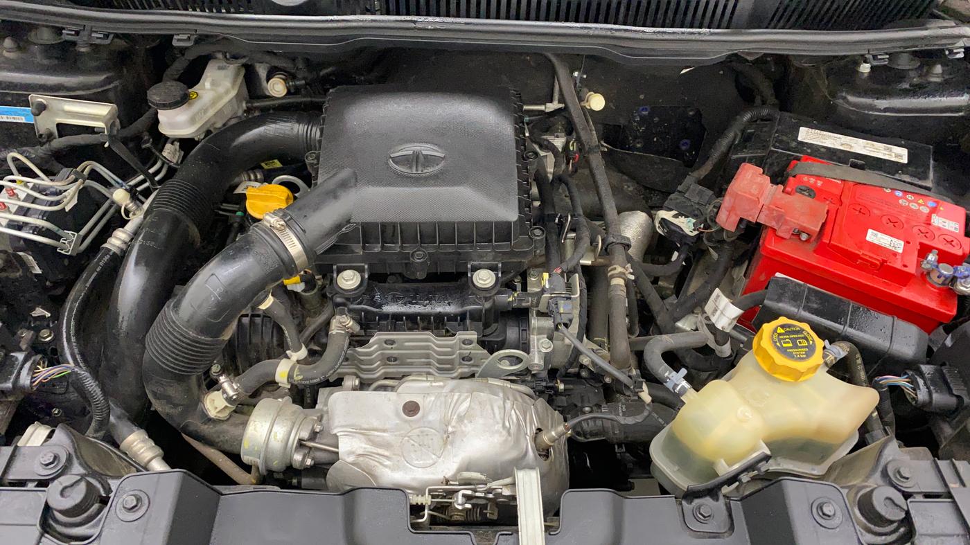 2022 Tata NEXON XZ PLUS (HS) PETROL DARK EDITION, Petrol, Manual, 24,088 km, Open Bonet