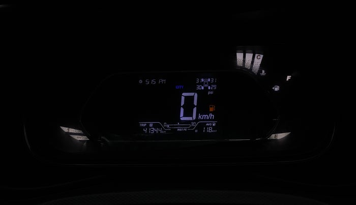 2022 Tata NEXON XZ PLUS (HS) PETROL DARK EDITION, Petrol, Manual, 24,088 km, Odometer Image