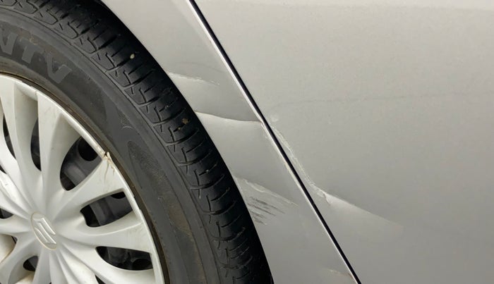 2017 Maruti Ciaz SIGMA 1.4 VVT, Petrol, Manual, 69,680 km, Right quarter panel - Slightly dented