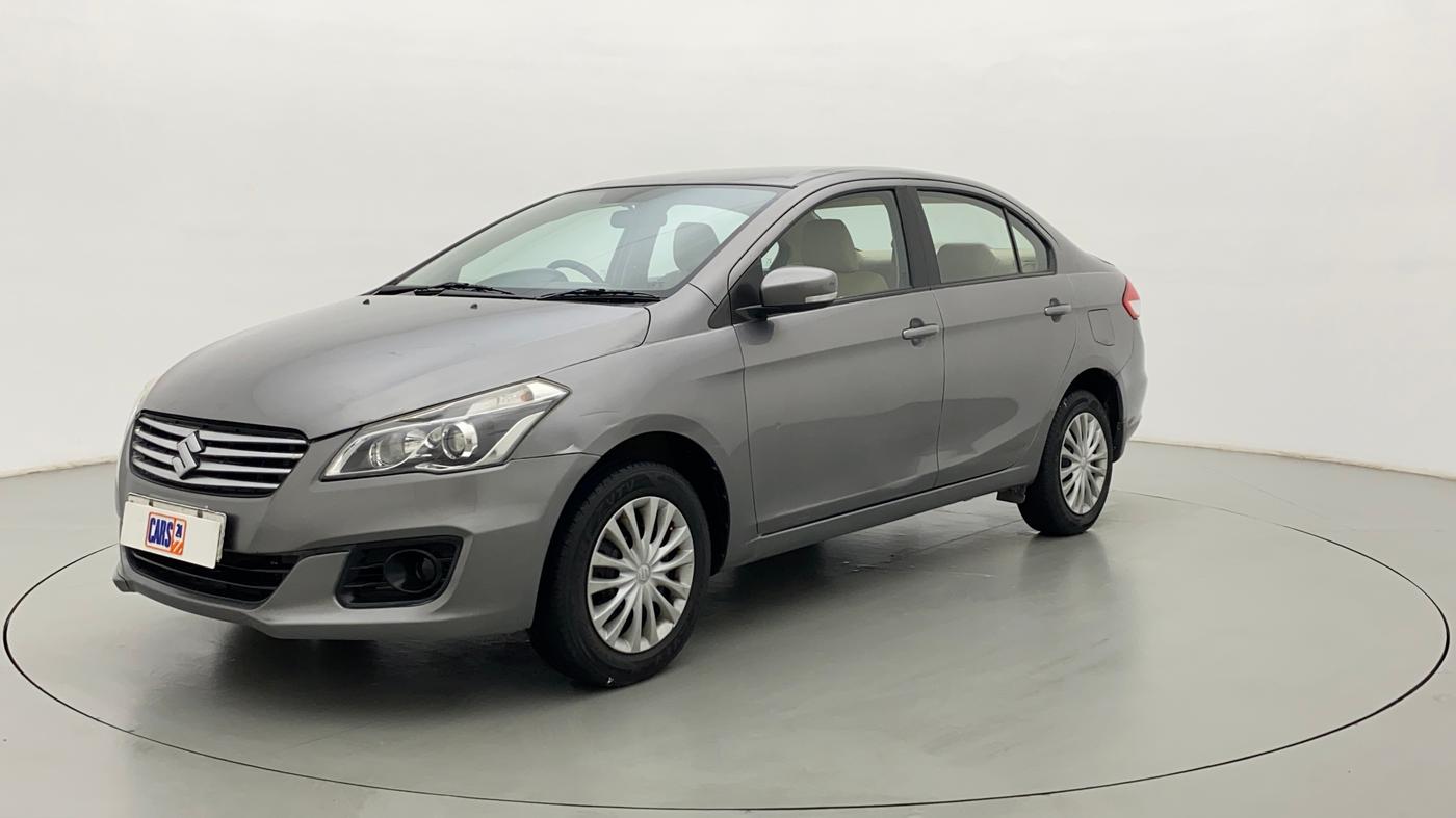 2017 Maruti Ciaz SIGMA 1.4 VVT, Petrol, Manual, 69,680 km, Left Front Diagonal