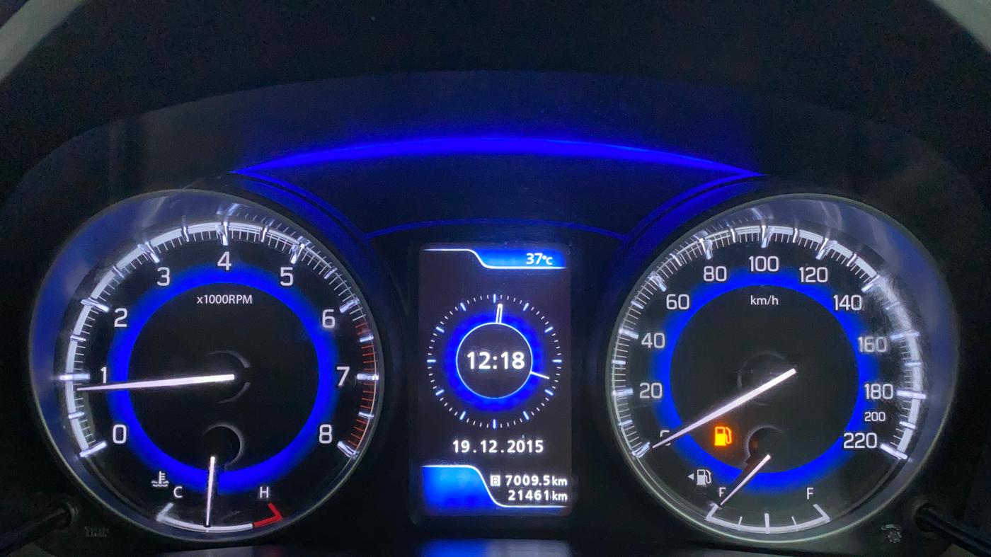 2016 Maruti Baleno ALPHA PETROL 1.2, Petrol, Manual, 21,461 km, Odometer Image