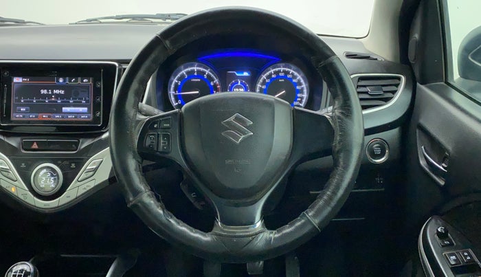 2016 Maruti Baleno ALPHA PETROL 1.2, Petrol, Manual, 21,461 km, Steering Wheel Close Up