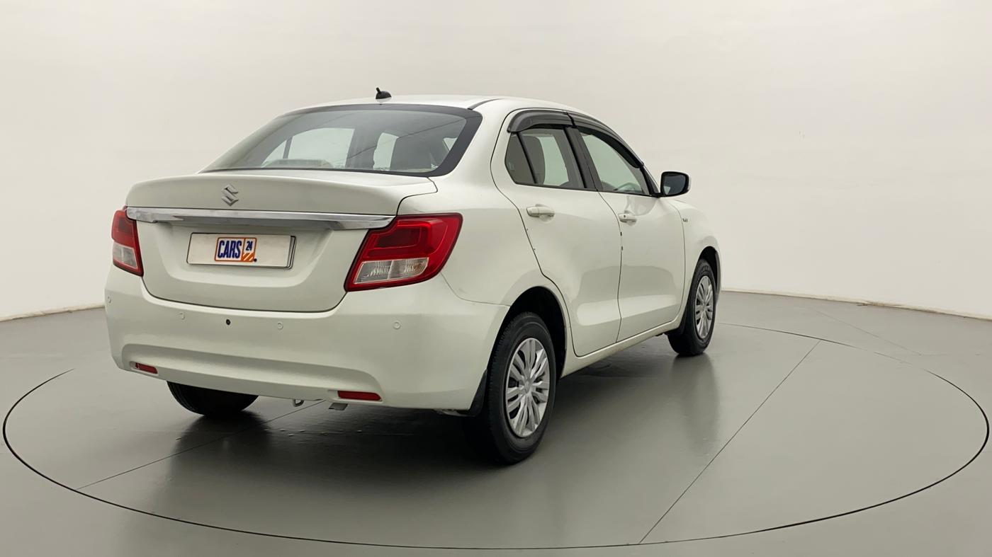 2017 Maruti Dzire VXI AMT, Petrol, Automatic, 73,089 km, Right Back Diagonal