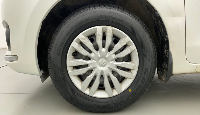 2017 Maruti Dzire VXI AMT, Petrol, Automatic, 73,089 km, Left Front Wheel