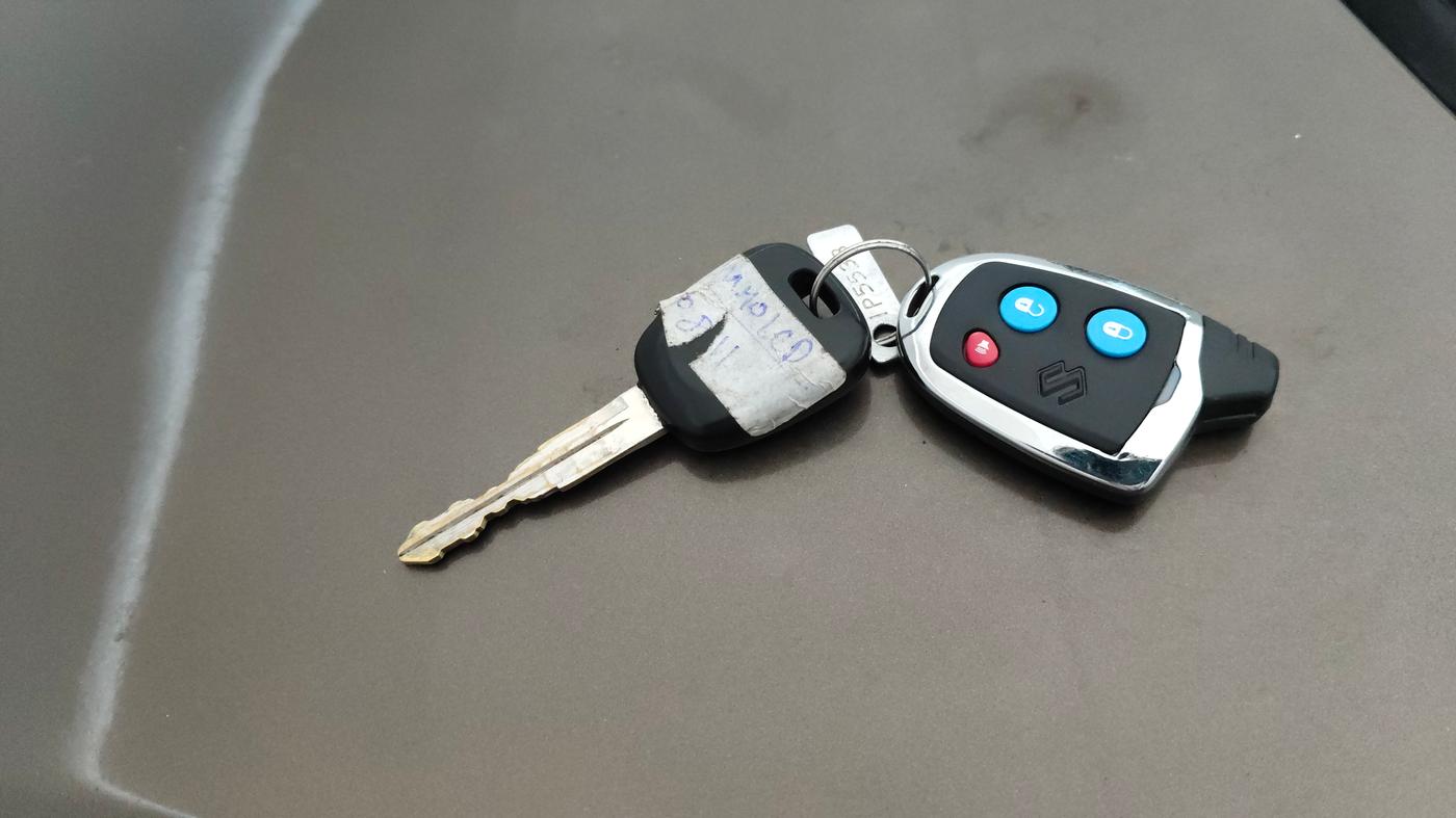 2015 Maruti Wagon R 1.0 LXI, Petrol, Manual, 20,452 km, Key Close Up