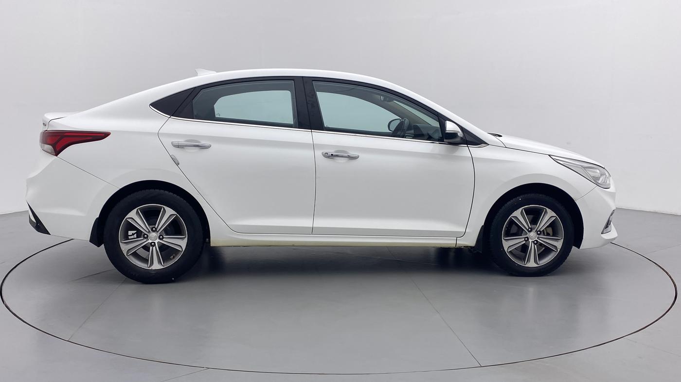 2019 Hyundai Verna 1.6 SX (O) CRDI MT, Diesel, Manual, 87,943 km, Right Side View