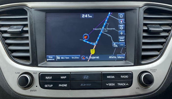 2019 Hyundai Verna 1.6 SX (O) CRDI MT, Diesel, Manual, 87,943 km, Navigation System