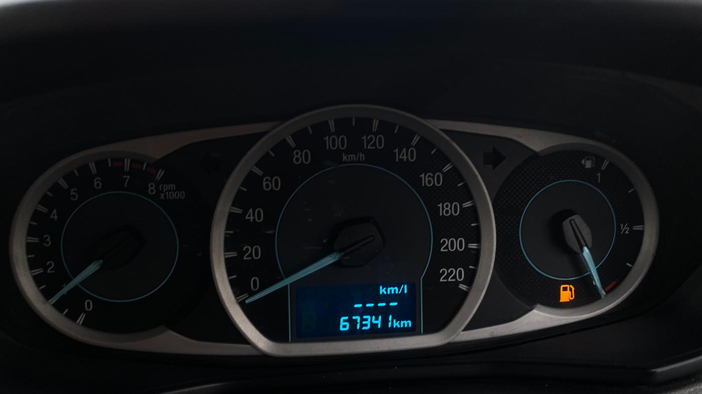 2017 Ford Figo Aspire TITANIUM 1.2 PETROL, Petrol, Manual, 67,333 km, Odometer Image