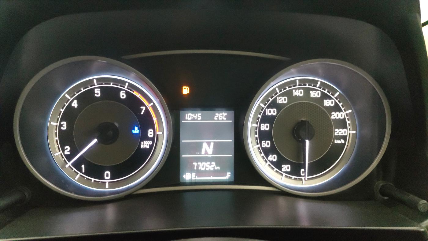 2019 Maruti Dzire VXI AMT, Petrol, Automatic, 77,051 km, Odometer Image