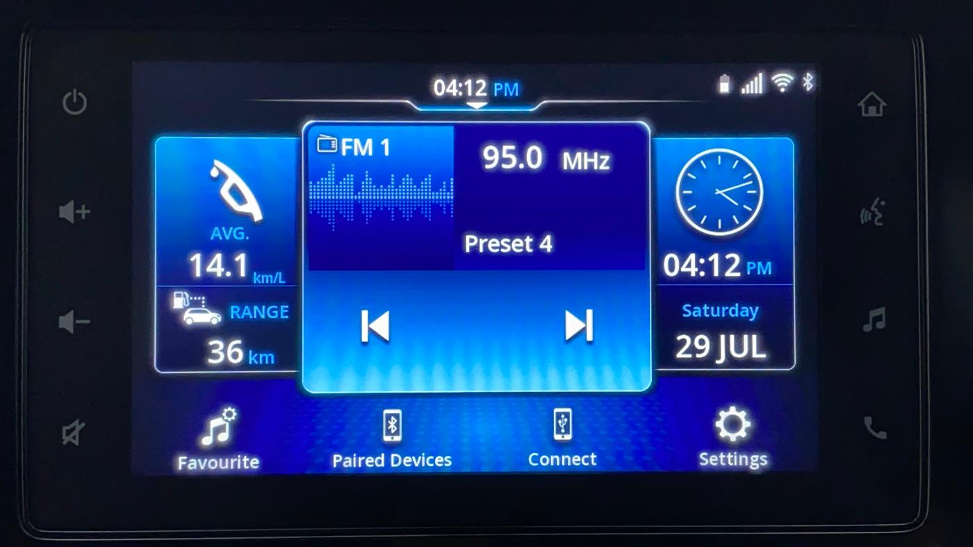 2022 Maruti BREZZA ZXI SMART HYBRID , Petrol, Manual, 9,750 km, Infotainment System
