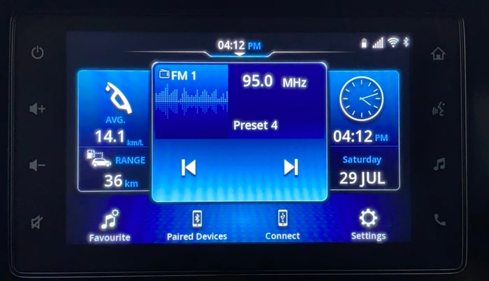 2022 Maruti BREZZA ZXI SMART HYBRID , Petrol, Manual, 9,750 km, Infotainment System