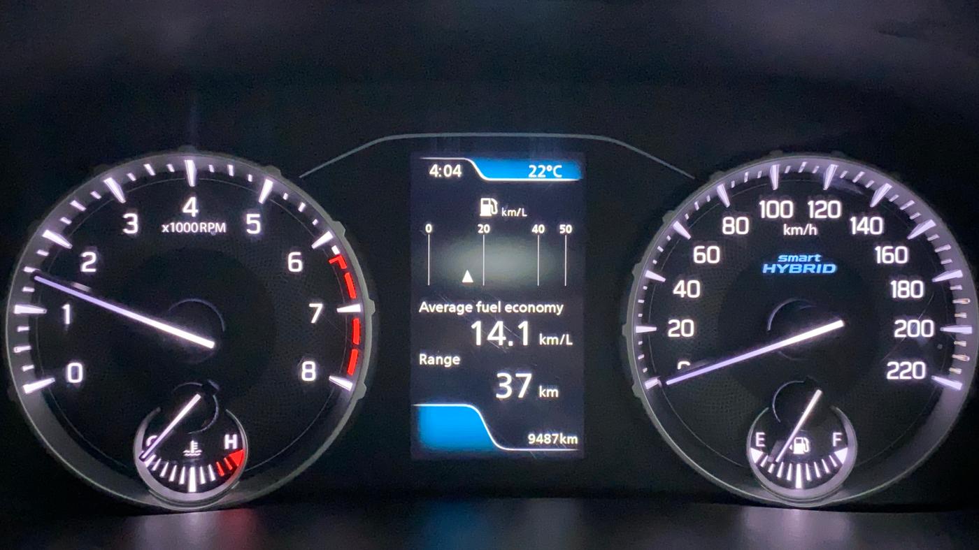 2022 Maruti BREZZA ZXI SMART HYBRID , Petrol, Manual, 9,750 km, Odometer Image
