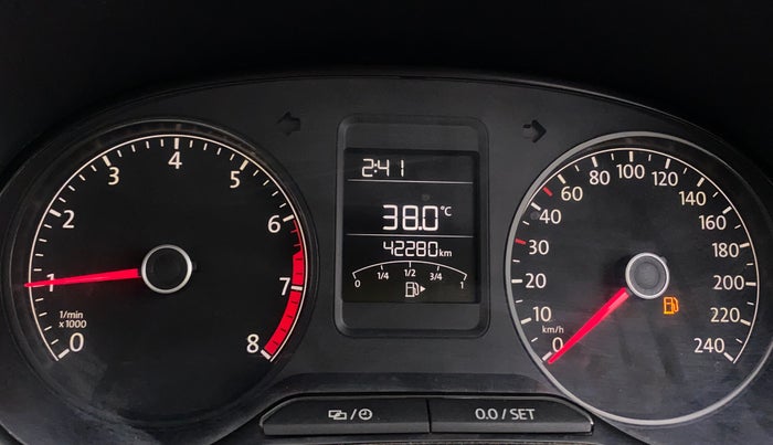 2018 Volkswagen Ameo TRENDLINE 1.0L, Petrol, Manual, 42,277 km, Odometer Image