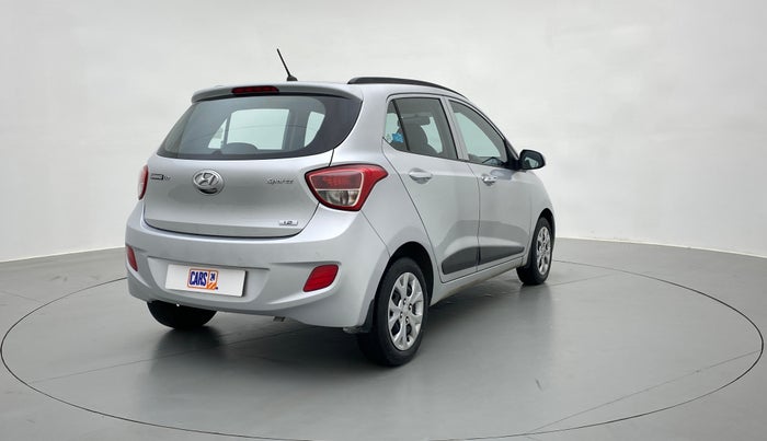 2014 Hyundai Grand i10 SPORTZ 1.2 KAPPA VTVT, Petrol, Manual, 25,208 km, Right Back Diagonal