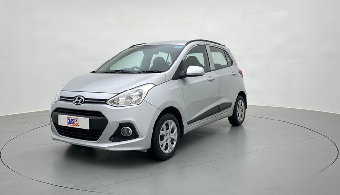 2014 Hyundai Grand i10 SPORTZ 1.2 KAPPA VTVT, Petrol, Manual, 25,208 km, Left Front Diagonal