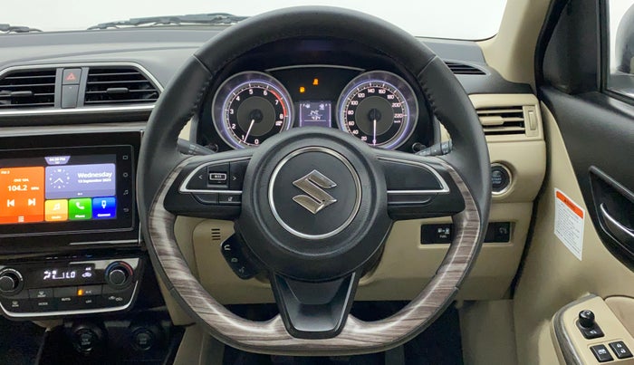 2022 Maruti Dzire ZXI CNG, CNG, Manual, 13,441 km, Steering Wheel Close Up