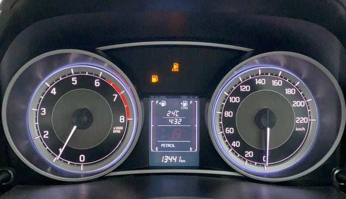 2022 Maruti Dzire ZXI CNG, CNG, Manual, 13,441 km, Odometer Image