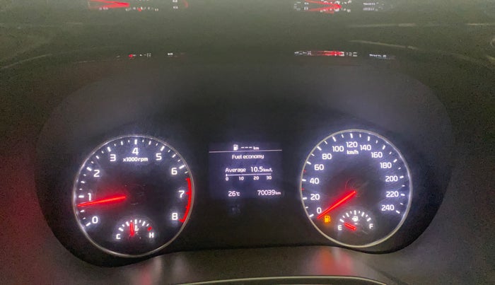 2019 KIA SELTOS HTK 1.5 PETROL, Petrol, Manual, 70,038 km, Odometer Image