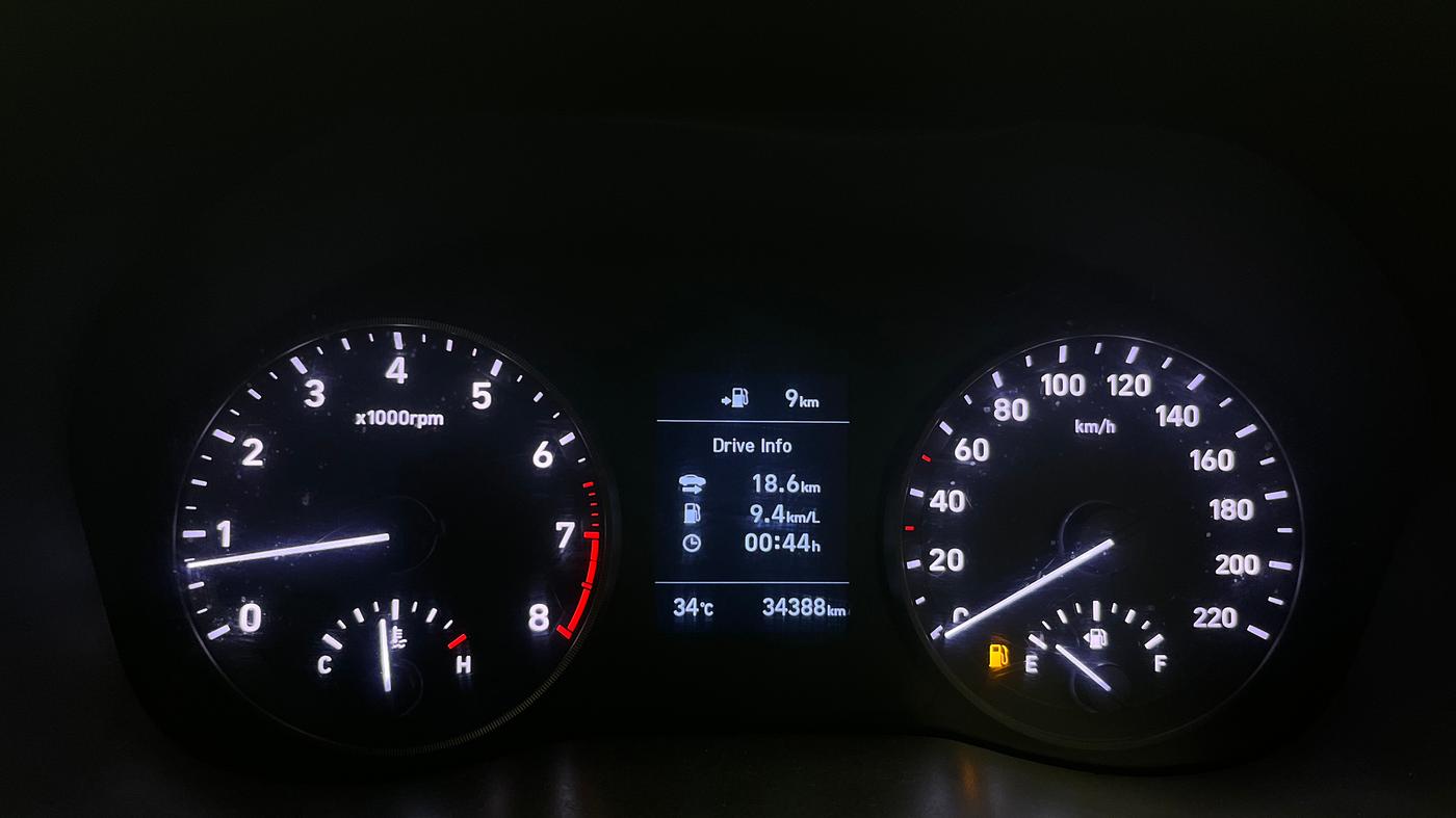 2019 Hyundai Verna 1.6 VTVT SX, Petrol, Manual, 34,369 km, Odometer Image