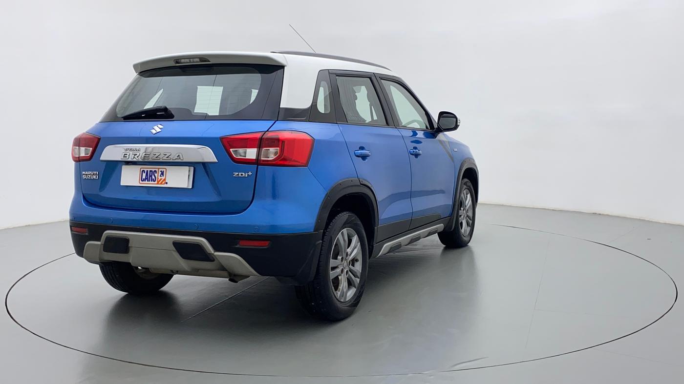 2016 Maruti Vitara Brezza ZDI PLUS DUAL TONE, Diesel, Manual, 57,838 km, Right Back Diagonal