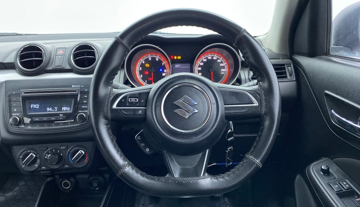 2018 Maruti Swift VXI D, Petrol, Manual, 44,843 km, Steering Wheel