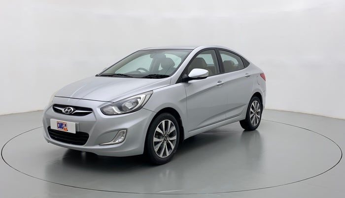 2014 Hyundai Verna FLUIDIC 1.6 SX VTVT, Petrol, Manual, 76,896 km, Left Front Diagonal
