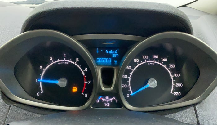 2014 Ford Ecosport TITANIUM 1.0L ECOBOOST, Petrol, Manual, 87,985 km, Odometer Image