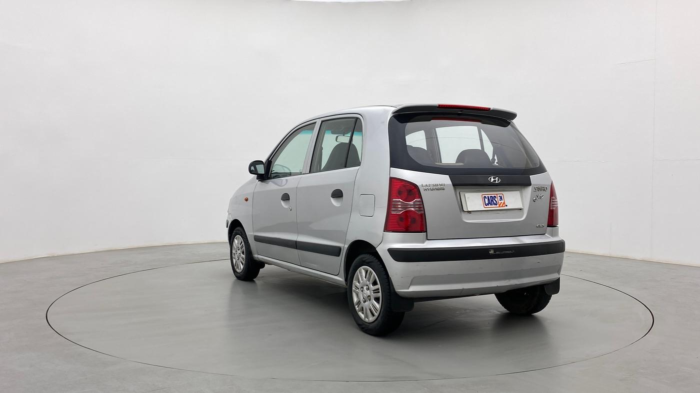 2010 Hyundai Santro Xing GLS, Petrol, Manual, 90,566 km, Left Back Diagonal