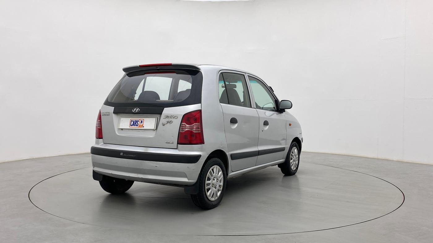 2010 Hyundai Santro Xing GLS, Petrol, Manual, 90,566 km, Right Back Diagonal